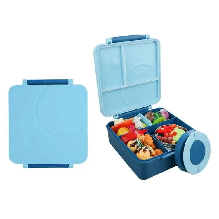 Thermos Lunch Box And Bento Box Bag For Kids Storage Containers With ...