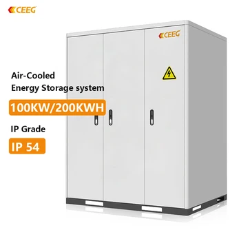 200kwh 100KW Storage Battery Solar Energy System 200kw Price Battery Energy Storage System ESS Container