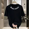 Meo neck letter black