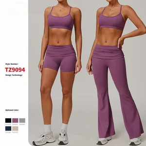 European & American High-Waisted Yoga Set  Cloud-Like Comfort, Quick Dry Workout Outfit for Running & Fitness