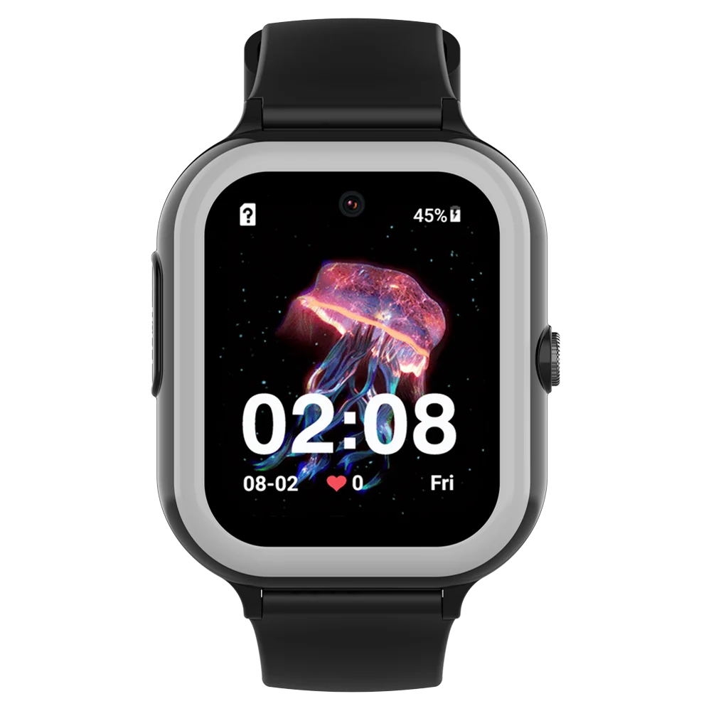 For Wonlex KT31 4G Android GPS Kids Smartwatch IP67 Waterproof Child Tracker SOS Call Video Chat SIM Card Square Kid Smartwatch
