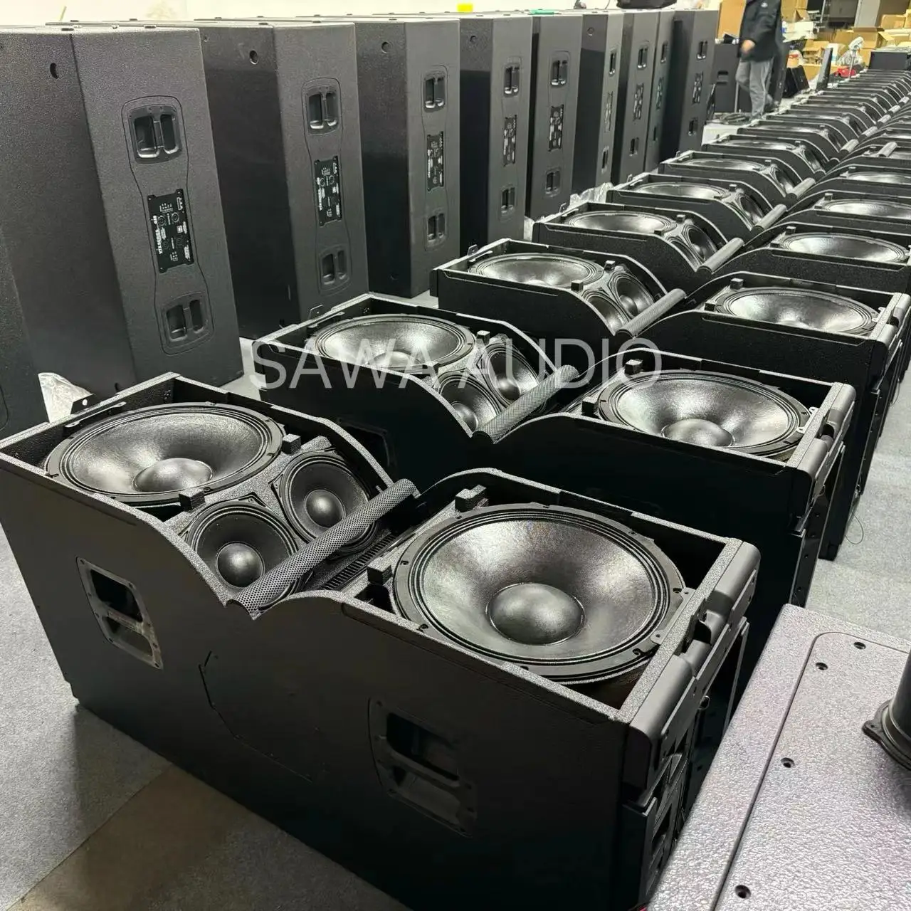 VTX G28 Dual 18 Inch Passive Subwoofers Speaker Professional Loudspeakers  High Powerful Subwoofer for Stage Performance