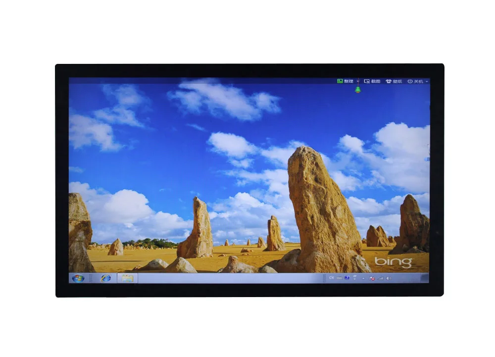 43 Inch Fullhd Lcd Monitor Tft Ips Infrared Touch Screen Metal Open