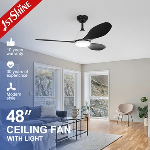 1stshine Led Ceiling Fan Indoor Silent Motor Low Noise High Airflow LED Lighting Ceiling Fans