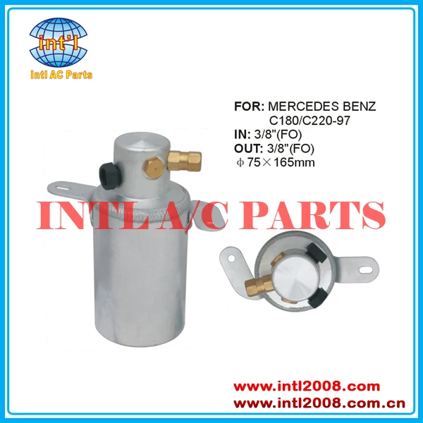 INTL-AR072 Air conditioning ac Receiver Drier a/c receiver Dryer For MERCEDES-BENZ C-CLASS CLK A2028300283