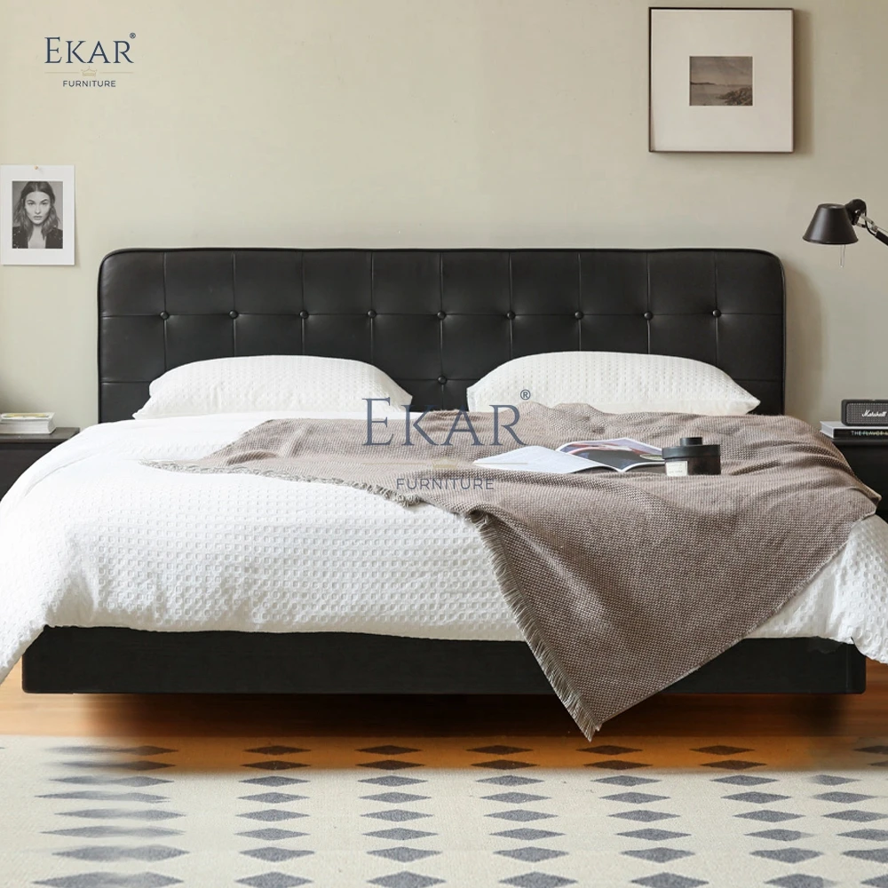 product new design ekar modern bedroom with bed that floats on the wall-59