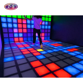 Interactive Jump Super Grid Game Mega Grid  Activate Game Interactive LED Floor Panel