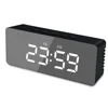 Black 2001 Mirror Clock