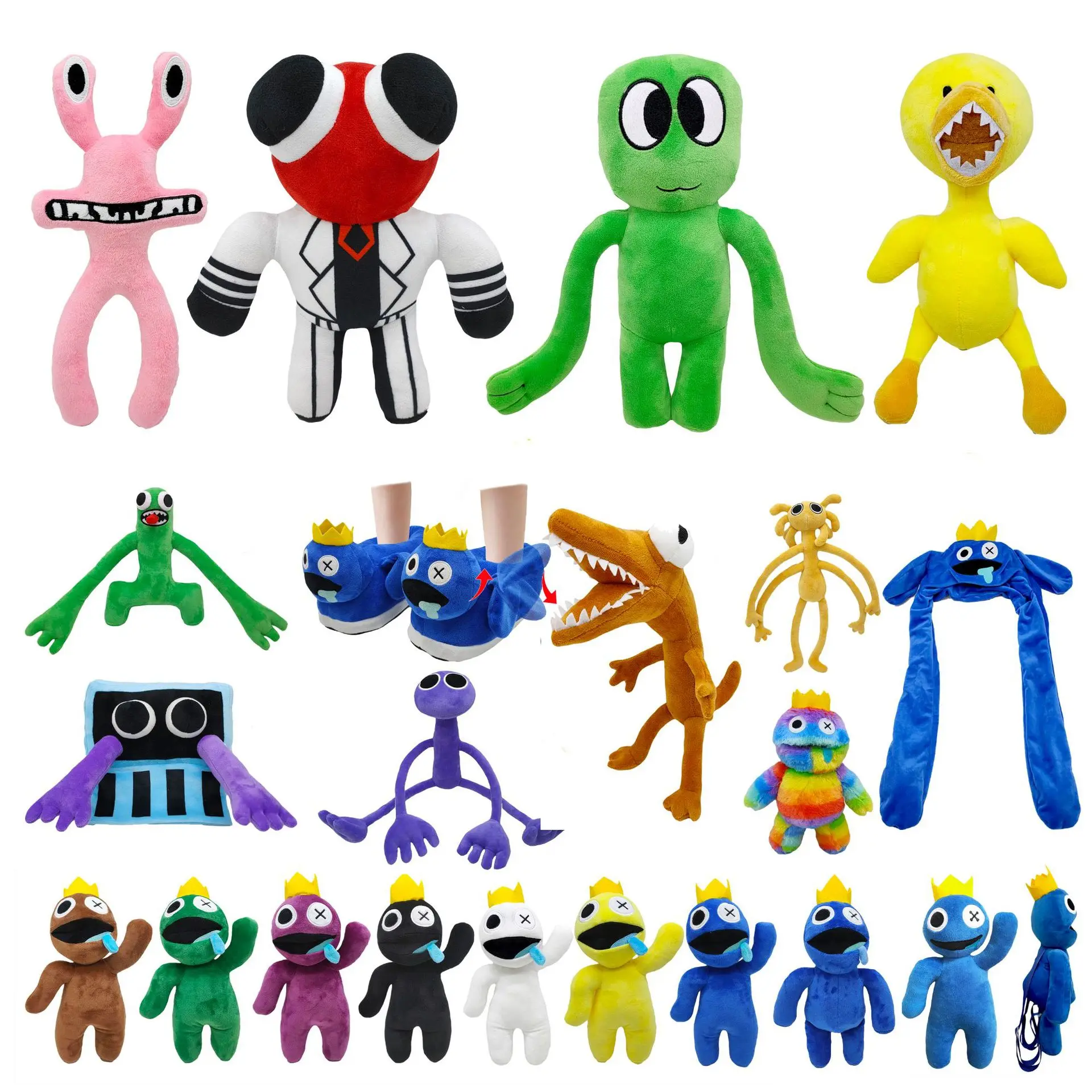 8-10Pcs Rainbow Friends action Figures Toy Game Character Doll