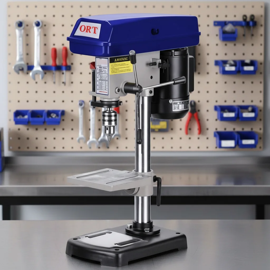 TEBAK High Quality CNC Vertical Motor Wood Drilling Machine | Manual & Automatic Stepless Speed Control
