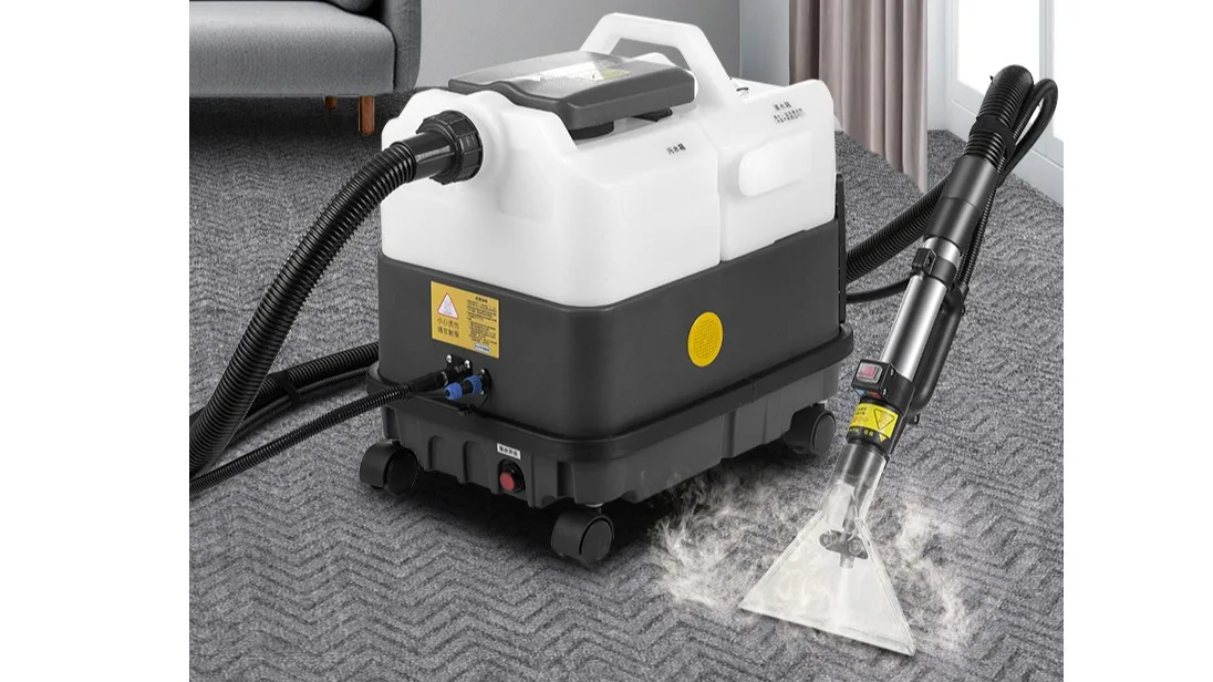 Cp9s Commercial Steam Heat Water Sofa Carpet Vacuum Cleaner Machine