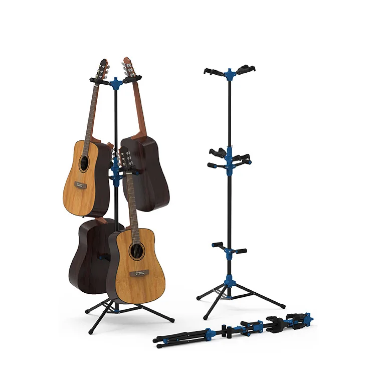Support de guitare électrique pliable au sol, support de trépied Stable,  cintre de basse en alliage d'aluminium pour accessoires de guitare  acoustique - AliExpress