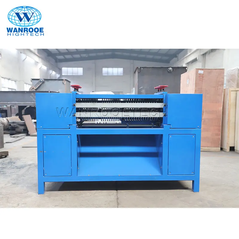 Manual Operation Copper Aluminum Separation Machine Air Conditioner Radiator Separator Machine