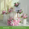 Pink and white floral arrangement, style G [Water label not included]