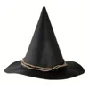 Black twine hat