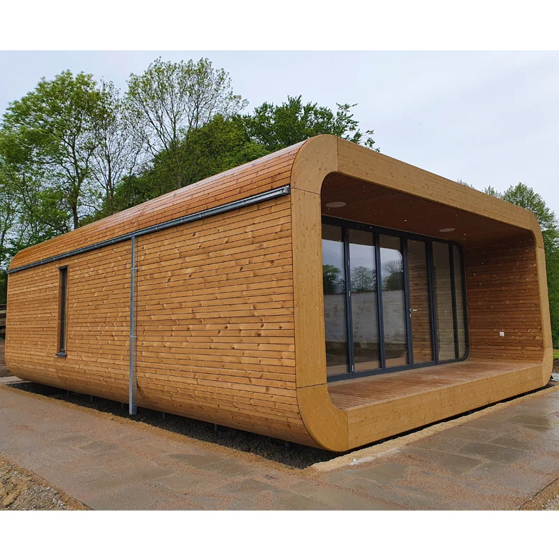 Apple House 20ft 40ft Outdoor Modern Popular Prefab House Working House Office Pod Apple Cabin