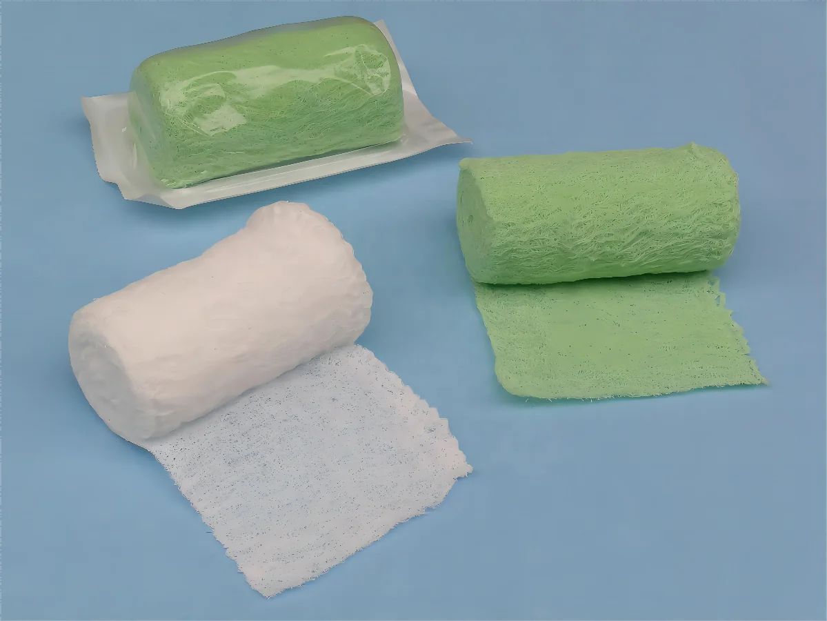 Factory Wholesale Surgical Consumables Bandage Roll Medical Cotton Stretch Elastic Bandage for Wound Care