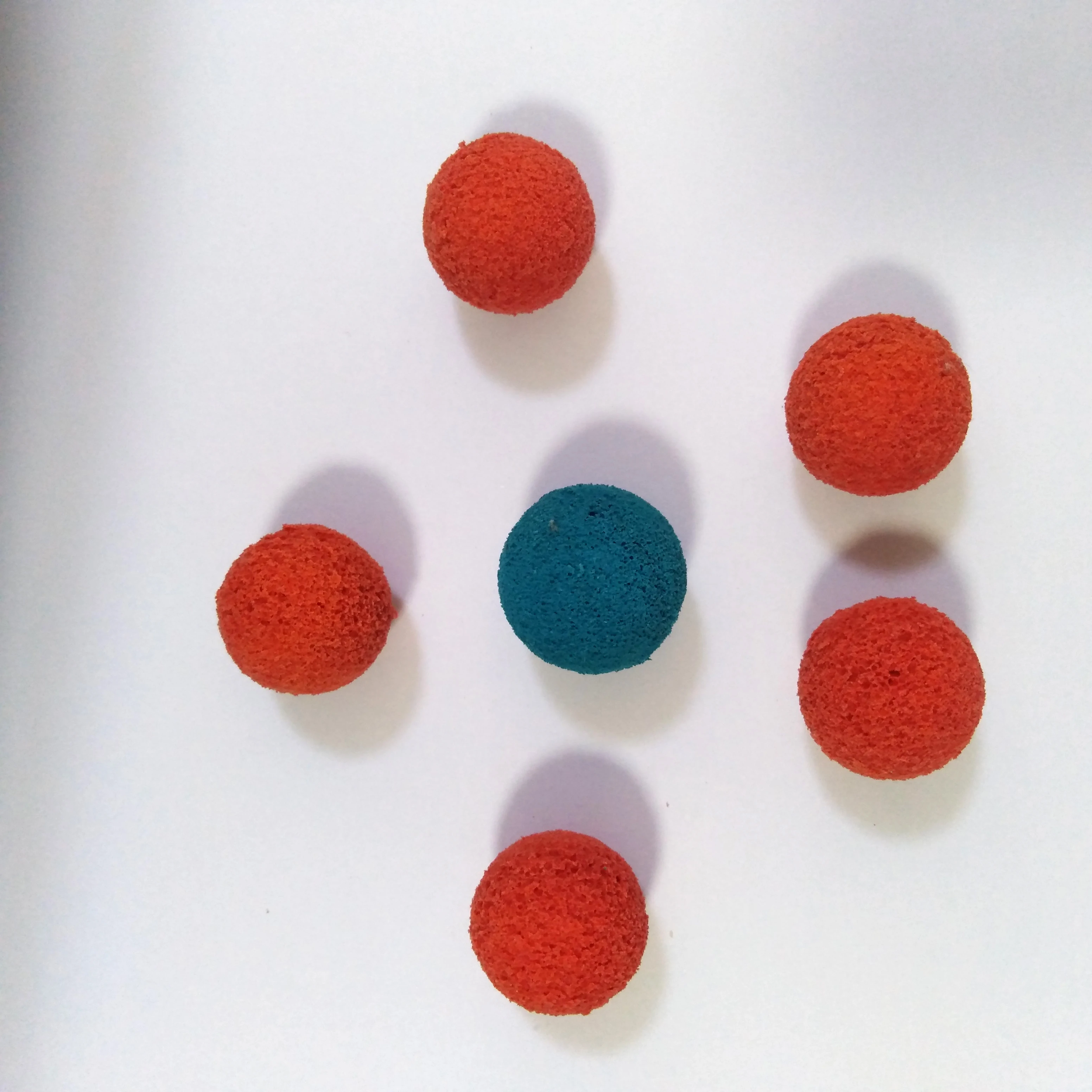 4 Inch Soft Medium Hard Type Sponge Rubber Balls for Concrete Pump Pipe Cleaning