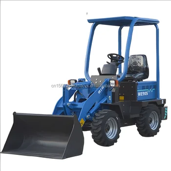 Electric bettery loader articulated compact alt 0.5Ton electric wheels loader LGZT WE905  Mini Wheel Front End Loader