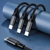Black(Lighting +Micro USB + Type-C)
