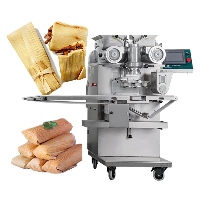 High Efficiency Automatic Dough Filling Equipment Multifunctional Encrusting Stuffing Machine for Spherical Food Production New