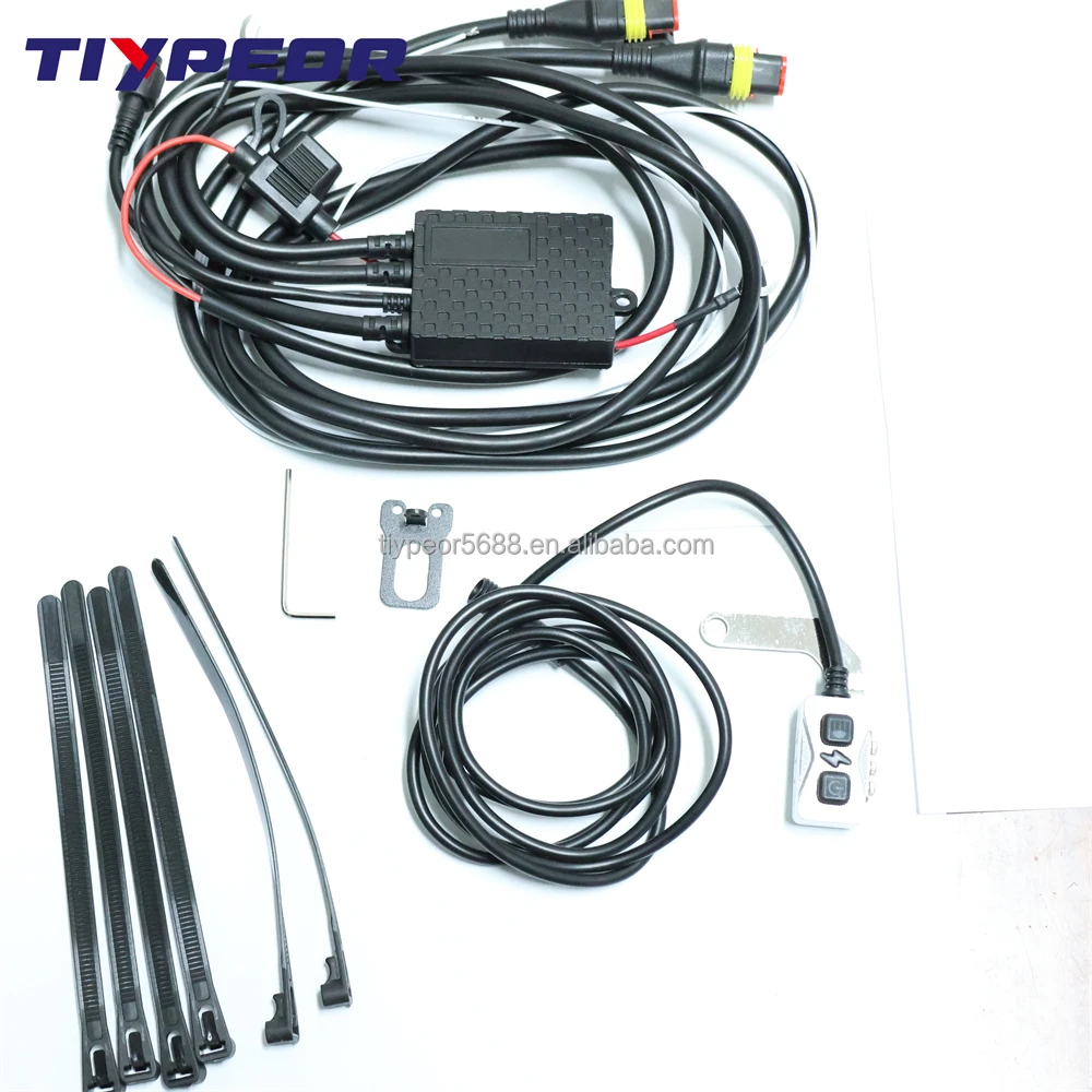 product tiypeor motorcycle auxiliary headlight fog lights super bright spotlight high quality for off road atv suv headlamp driving lamp958-3