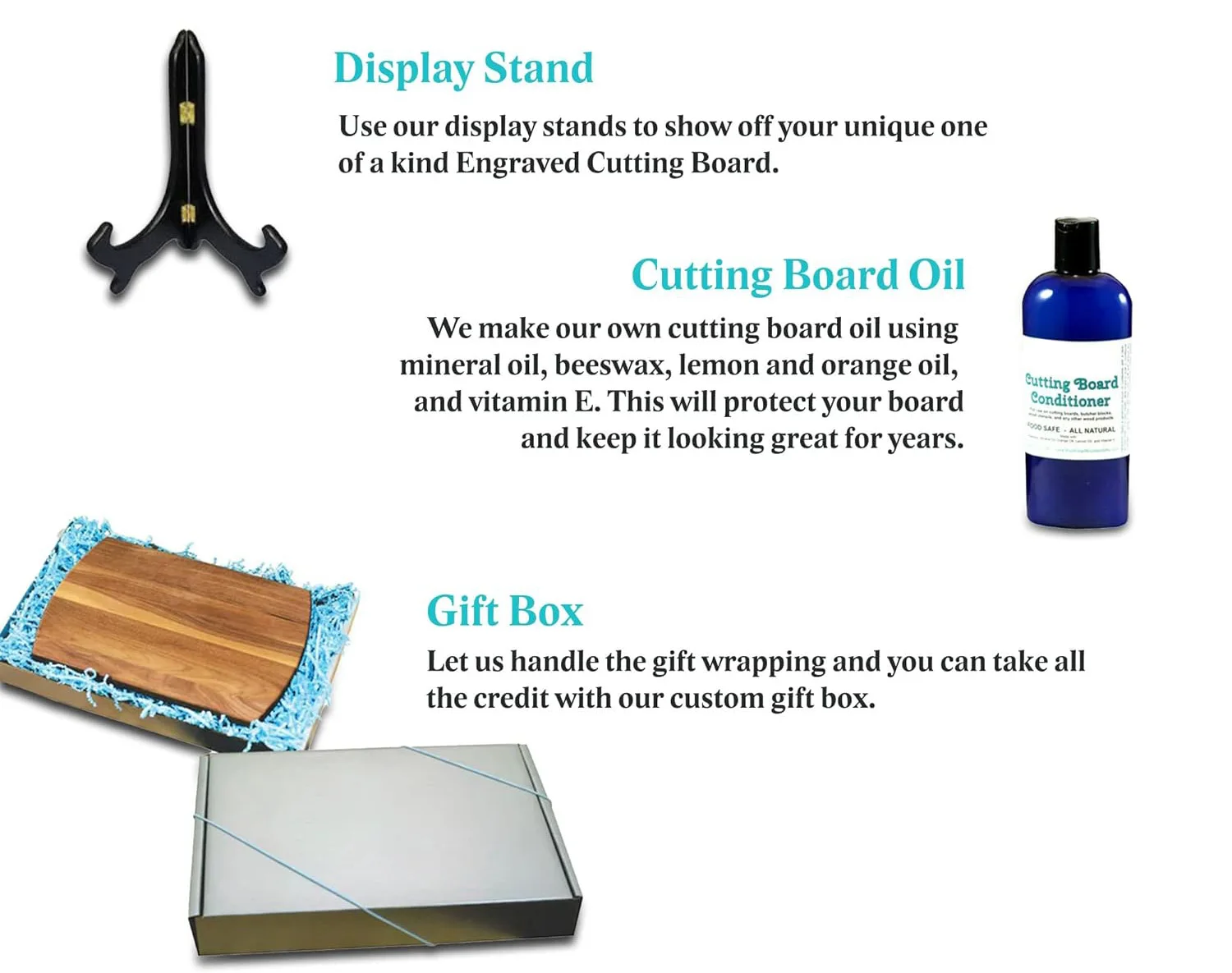 3Pcs Bamboo Chopping Cutting Board with Juice Groove Chopping Blocks Walnut Oak Wooden Board Cutting Board with Logo