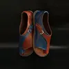 Brown + blue