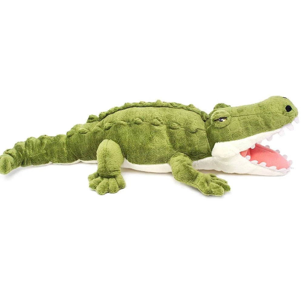 factory sale 19inch large alligator stuffed