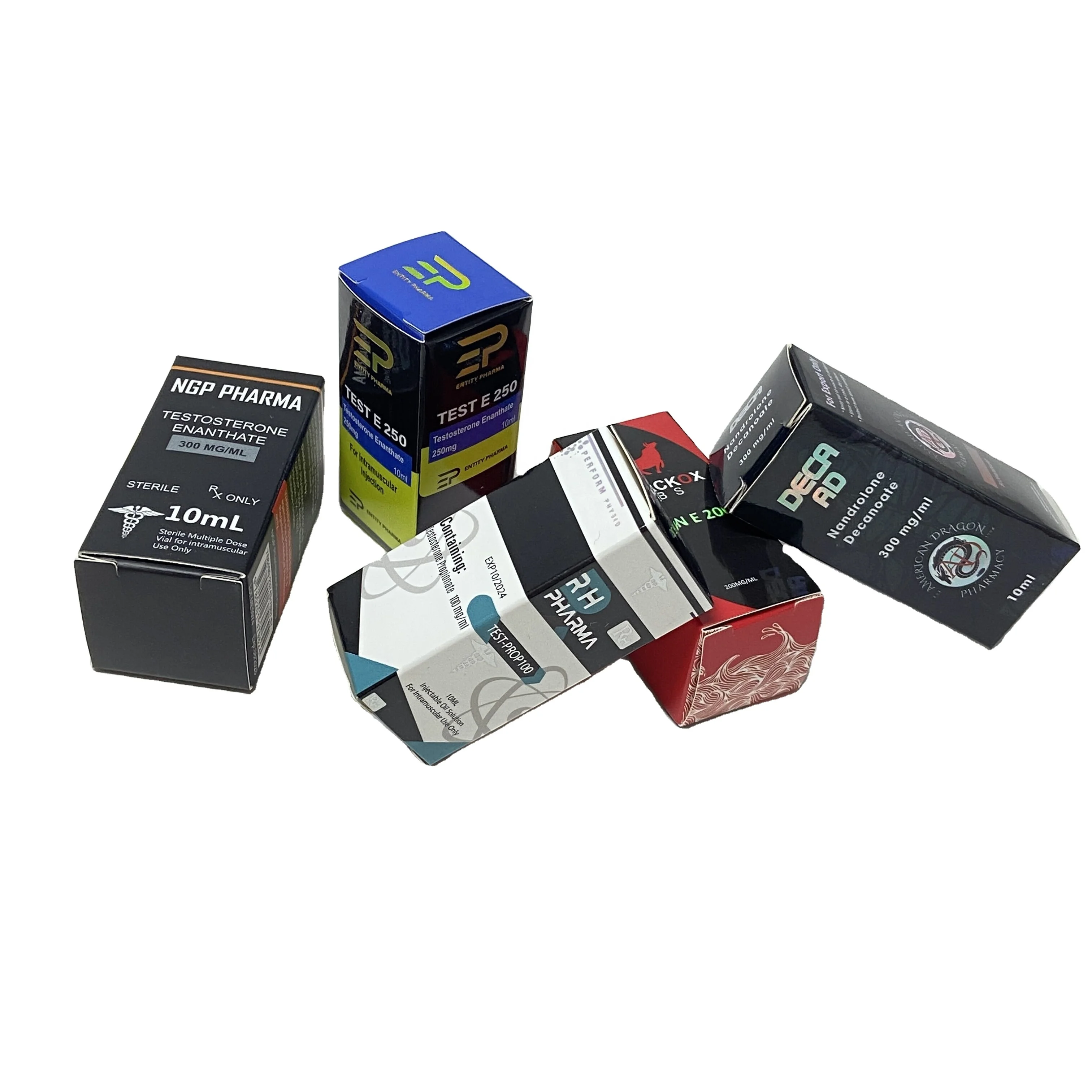 Customize made hologram sticker Vials 2mg 5mg 10mg In Stock manufacture