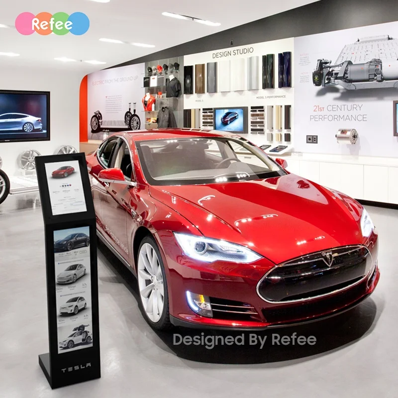 Refee All in One Screen Stretched bar Lcd Display with Touch Screen Display Touch Screen Monitor Interactive Kiosk