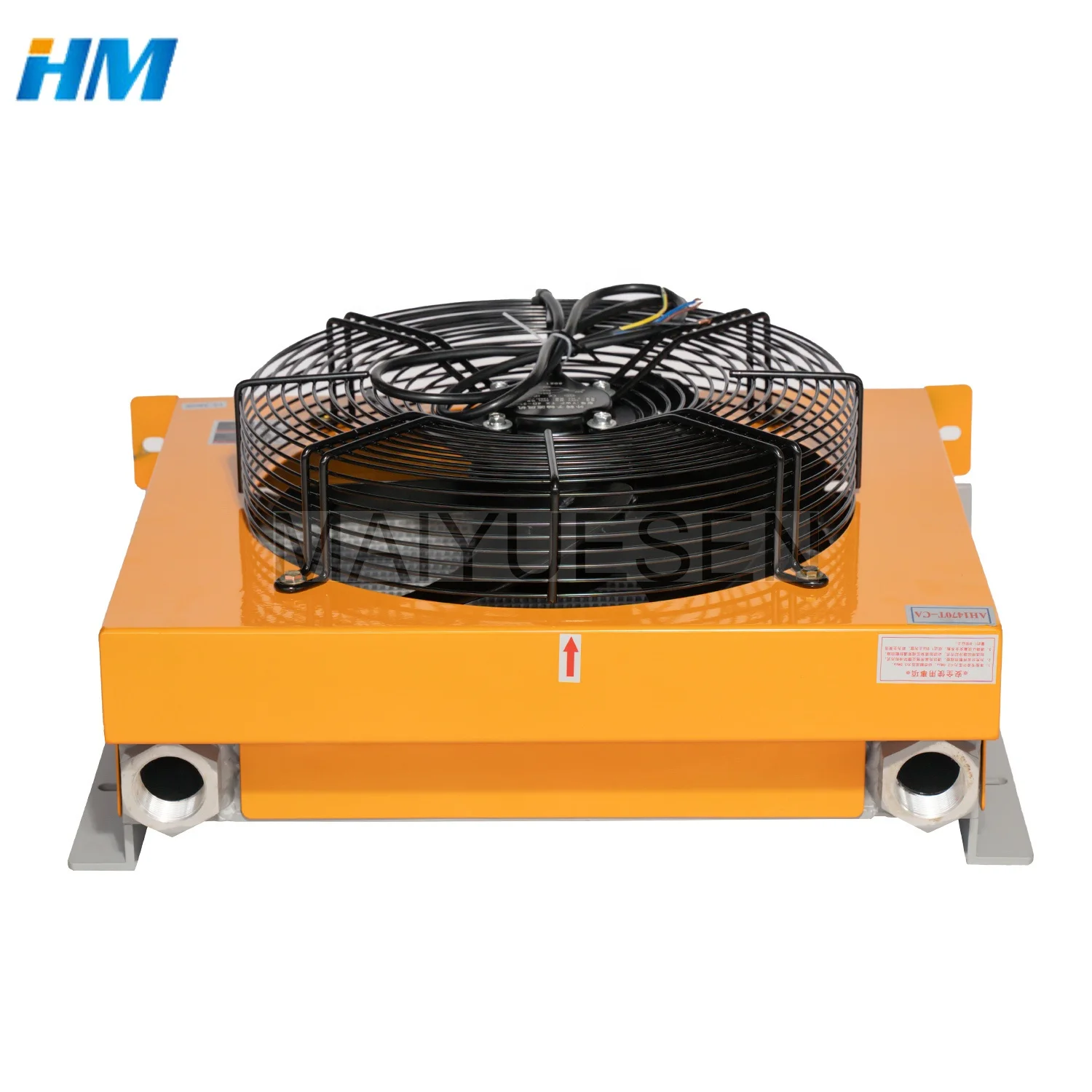 带风扇的铝板翅片微通道换热器风冷液压油冷却器 - buy heat