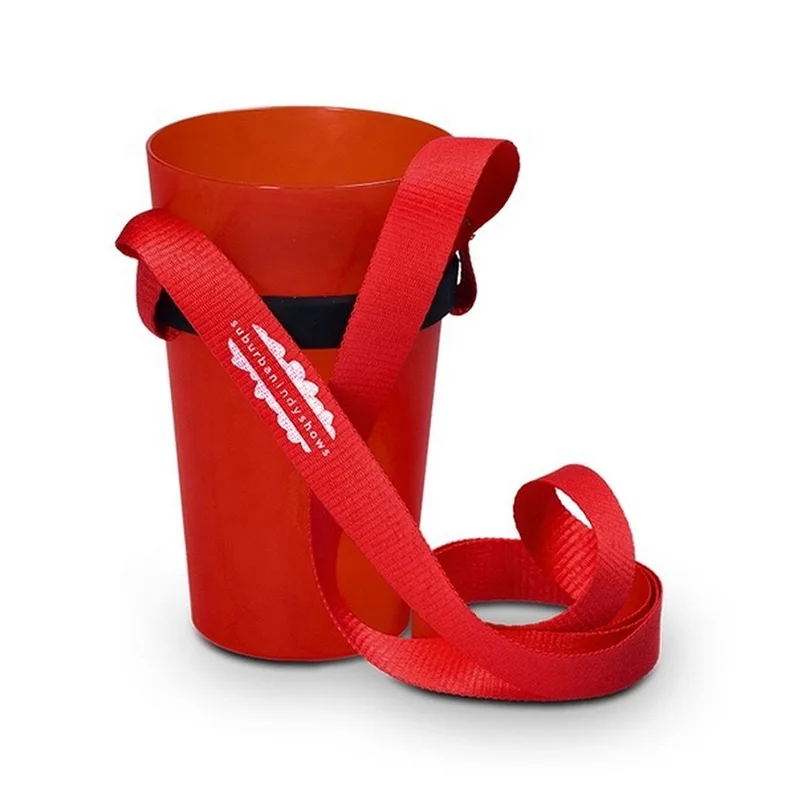 Drink Carrier Reusable Takeout Silicone Coffee Carrier With Handle Tie