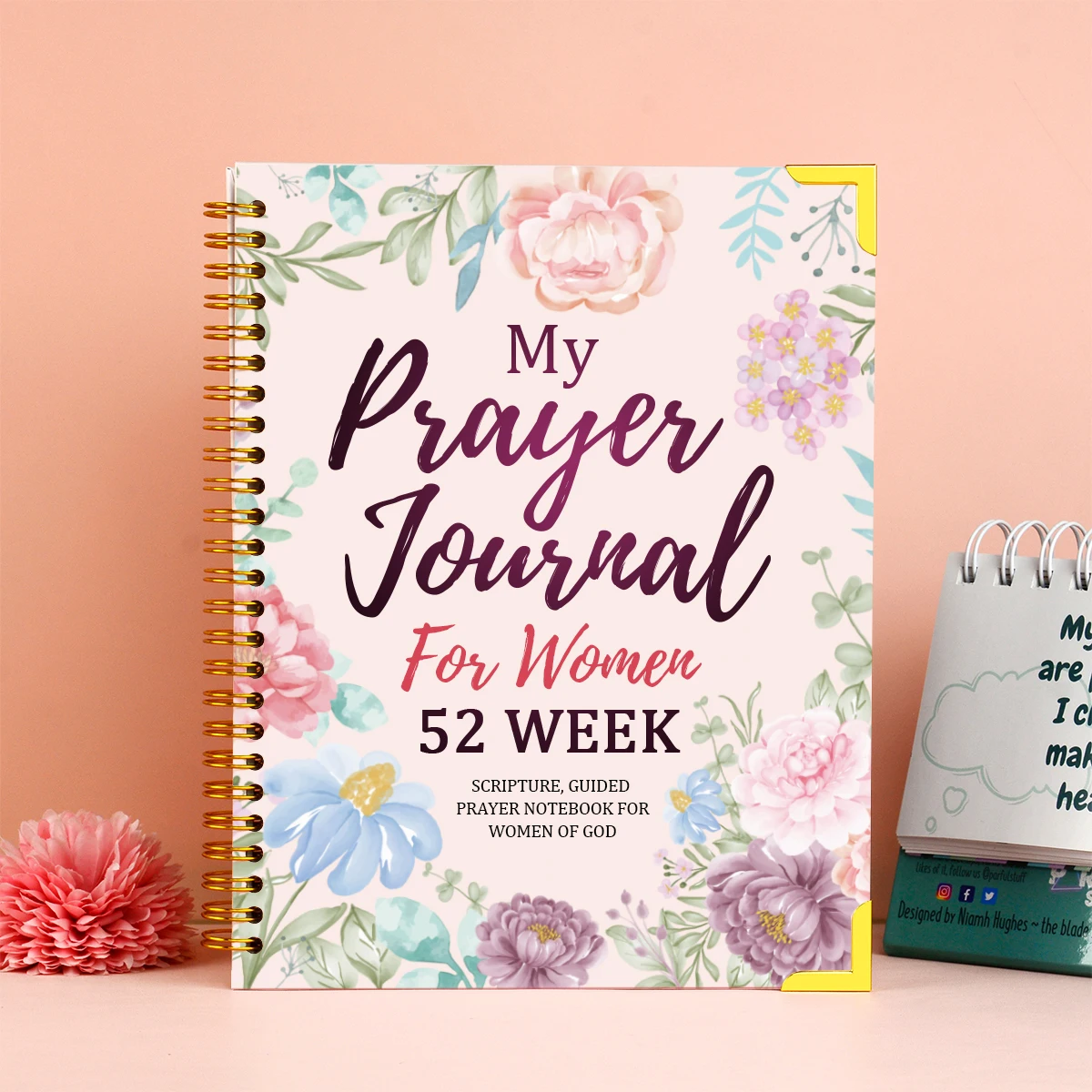 Custom Gratitude Prayer Journal - Inspirational Sublimation Book