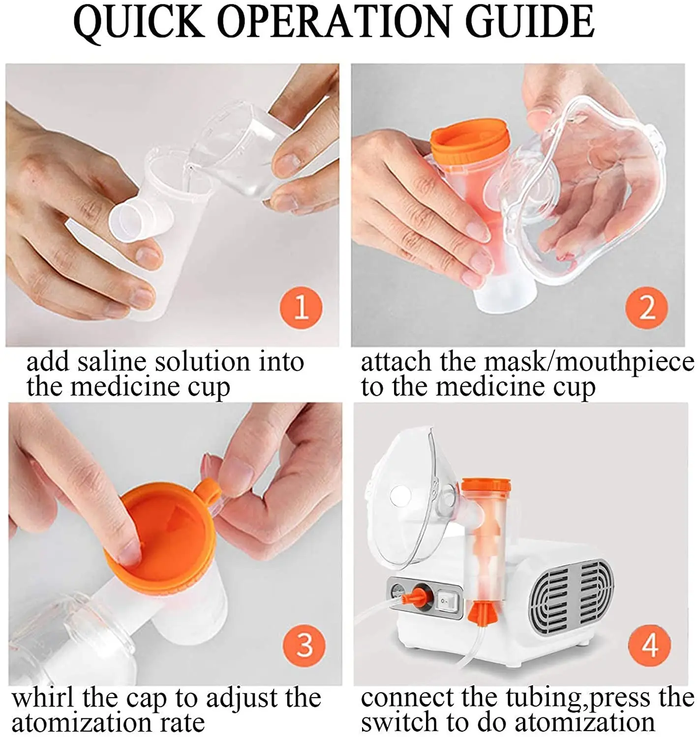 Digital Screen Portable Inhaler - Aerosol Therapy for Asthma