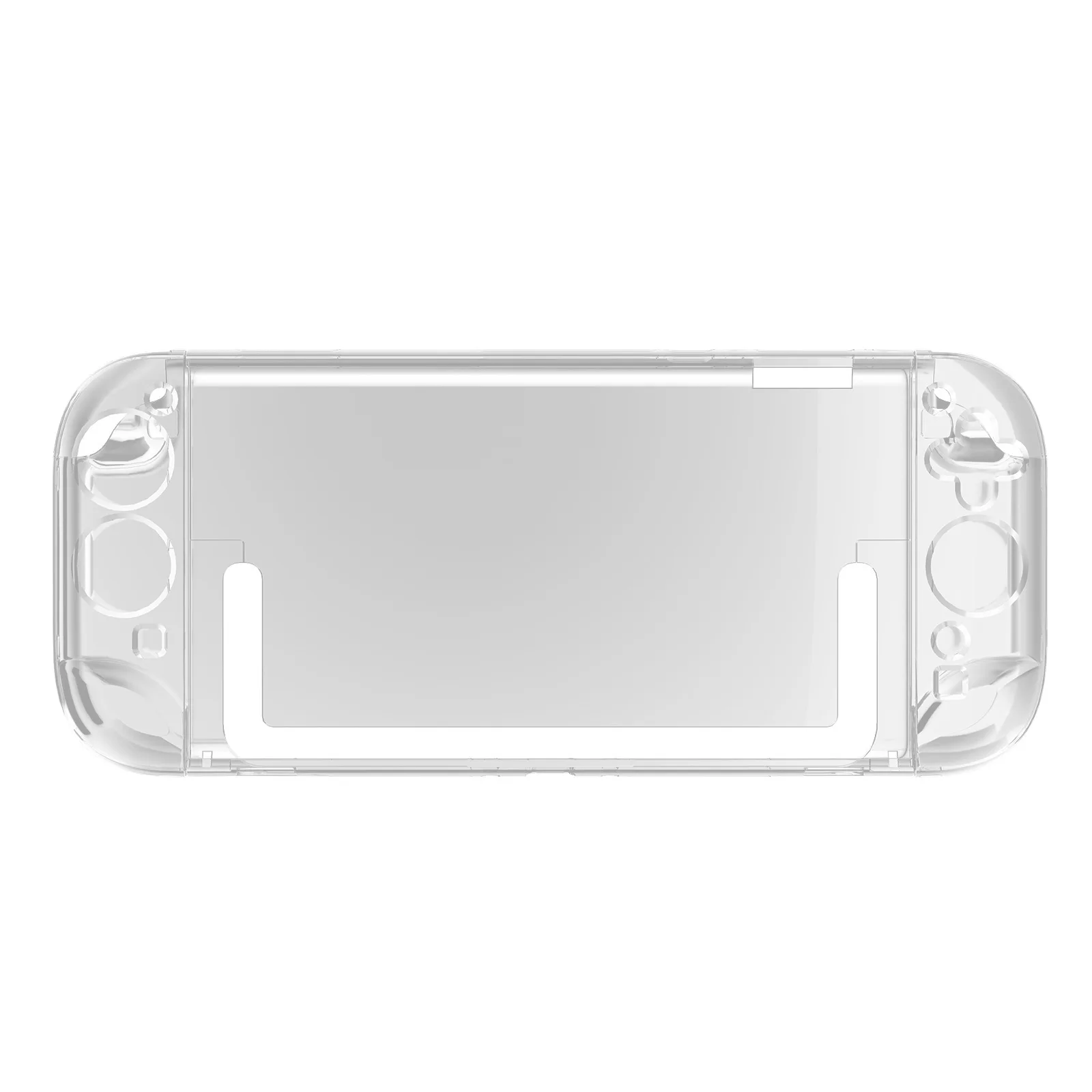 product laudtec crystal case pc protective box split host ns2 controller transparent protective case for nintendo switch 2-2