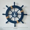 Gouvernail bleu profond
