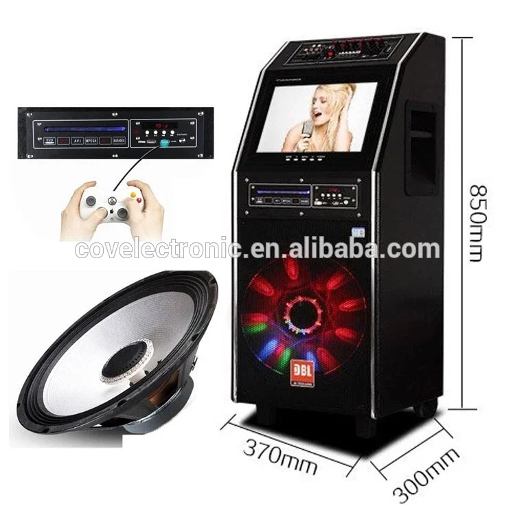 COV Trolley Speaker with LCD Screen  Built in Android System Can Connect with Phone and WIFI