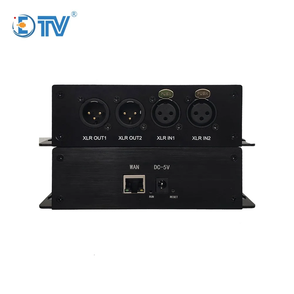 Etv Dante Audio Encoder Decoder Xlr Audio Codec Buy Ip Audio Encoder