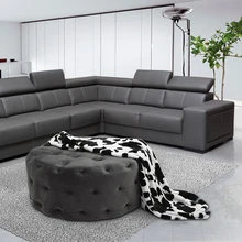 Nordic Luxury Velvet Fabric Stool Plus Cotton Thickening Comfortable Multiple Colour Chesterfield Ottoman