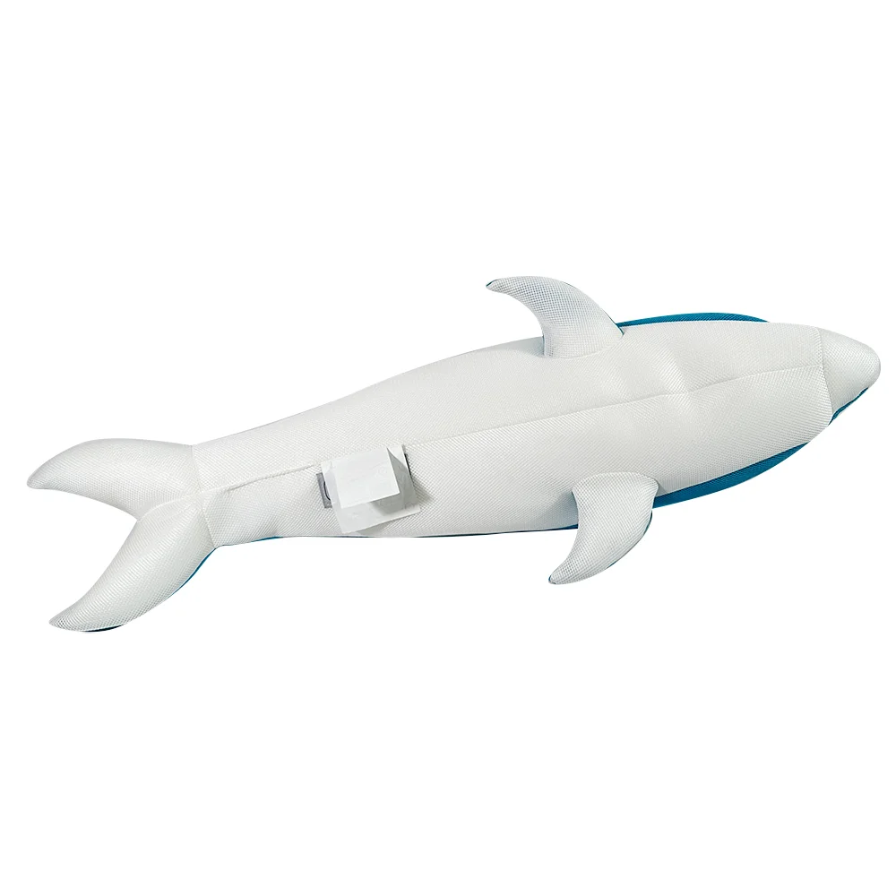 Pool Petz Dolphin Pool Float No Inflation Needed Animal Floating Pool Toy Shape Mesh