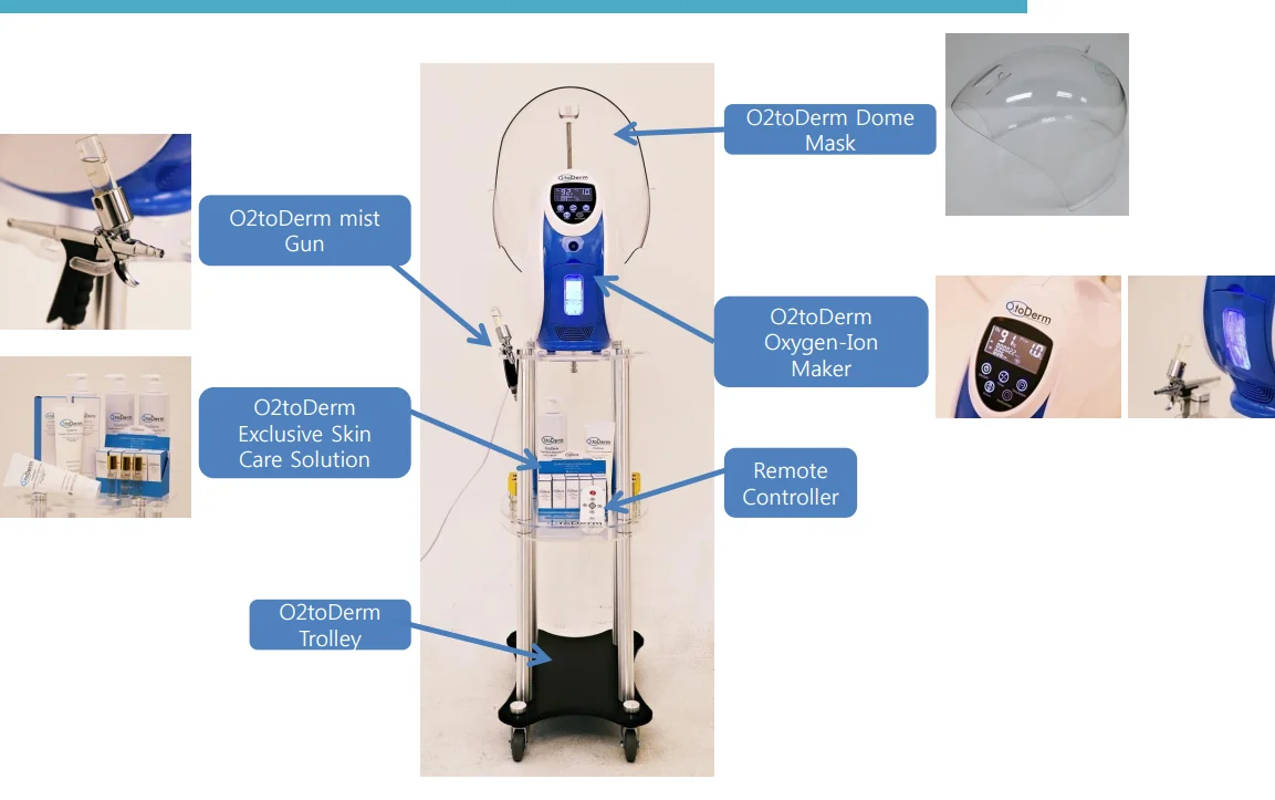 Professional Oxygen Facial Spray Machine Skin Rejuvenation Whitening