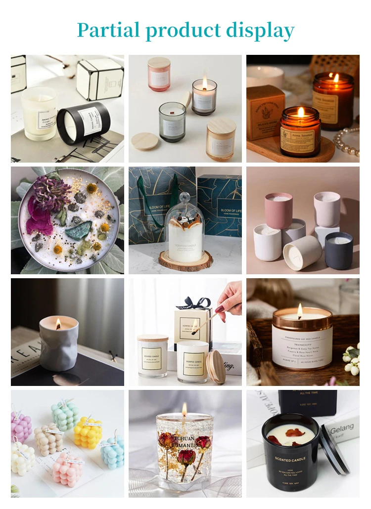 Best Price Multiple Colors Luxury Packaging Scented Soy Wax Candle