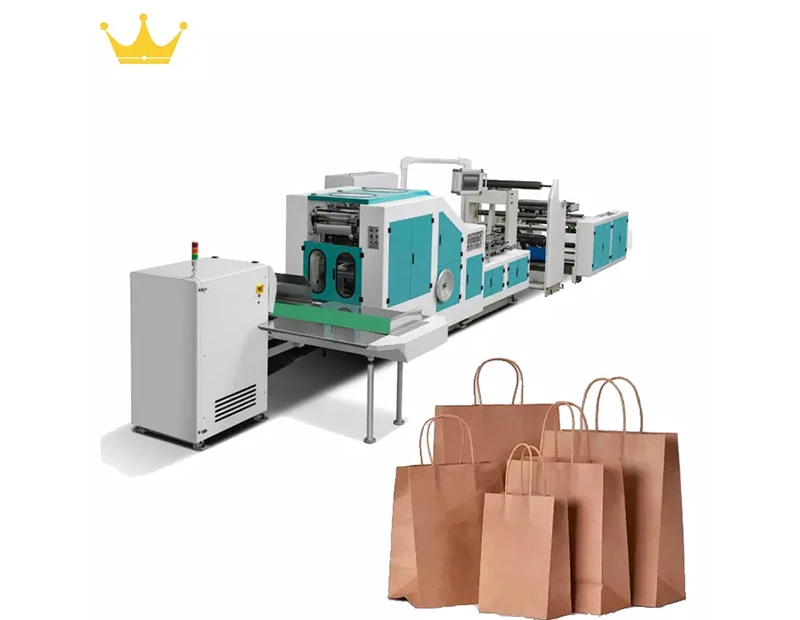 Automatic Square Bottom Sealing Kraft Paper Bag Making Machine - Buy ...