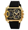 Gold/Black-Leather