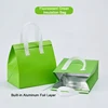 Bolsa aislante verde fluorescente