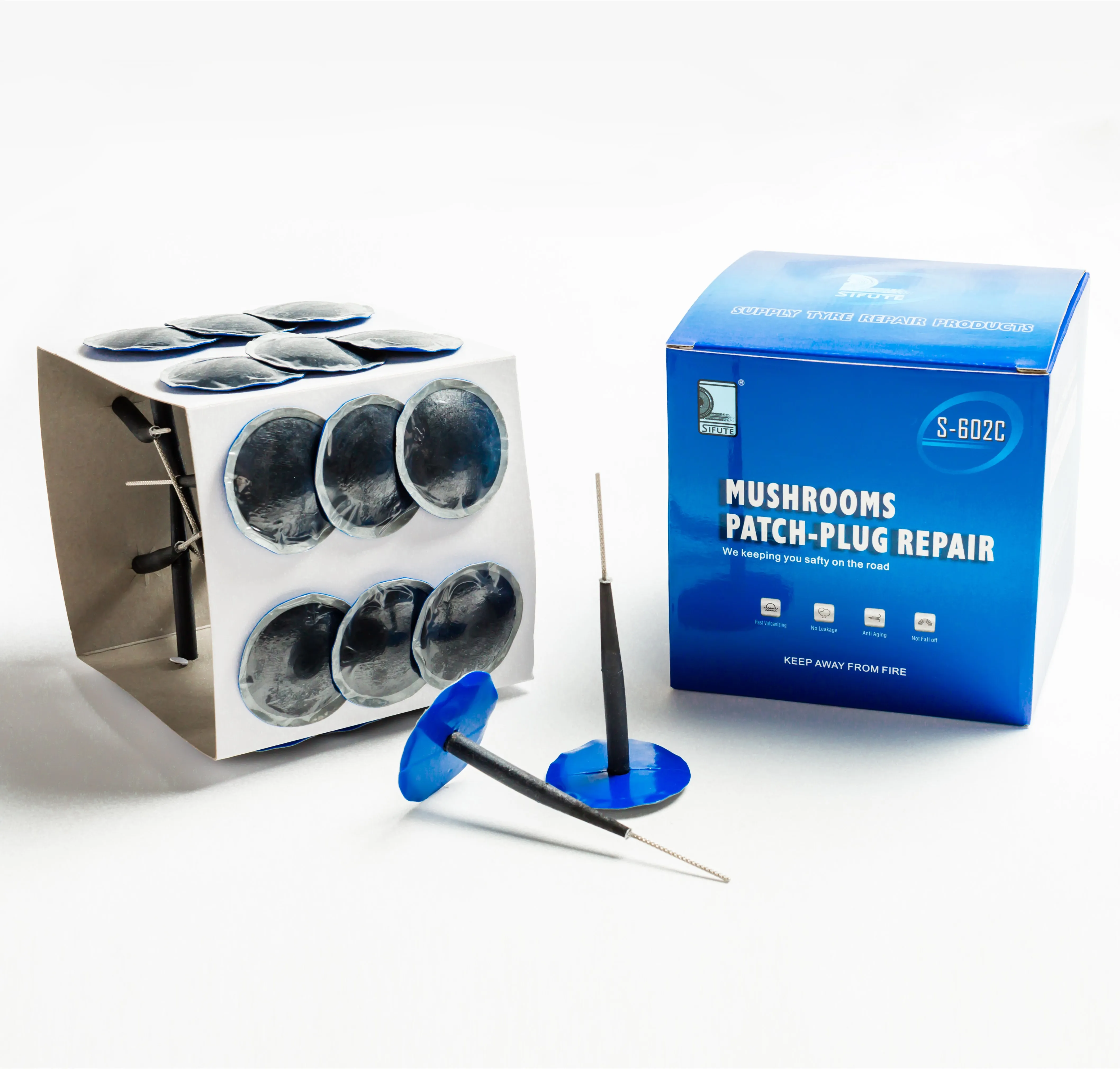 Sifute Factory Mushroom Plug Patch Tire Repair 3mm 6mm 8mm Hand Tool  Tool