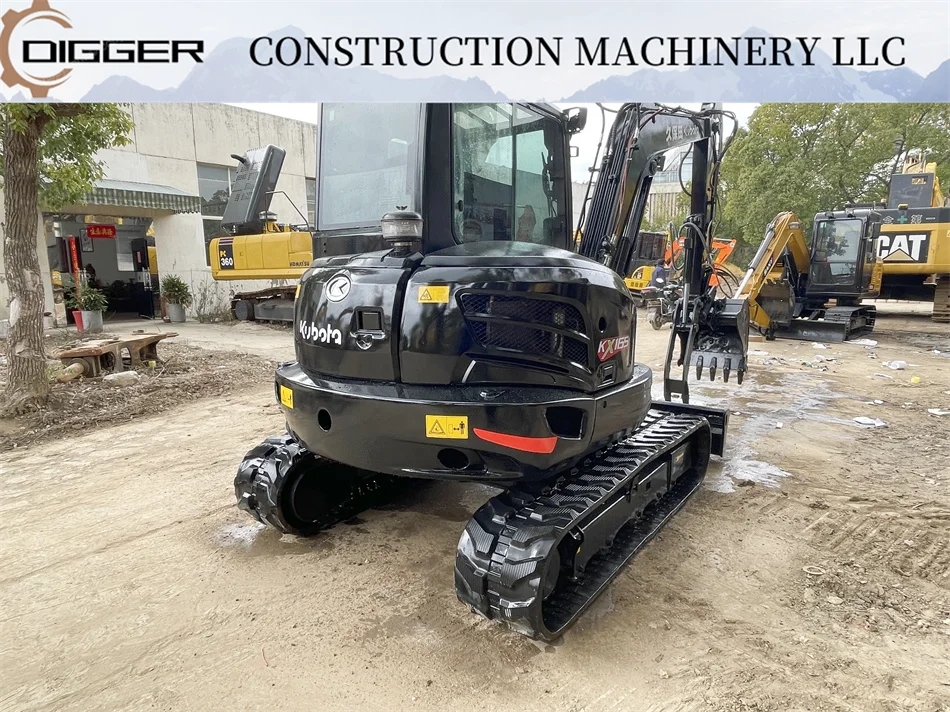 5.5 Ton Mini Used Excavator Kubota Kx165 DPF 90% New Good Condition for Sale 2022 Machine Hydraulic Crawler
