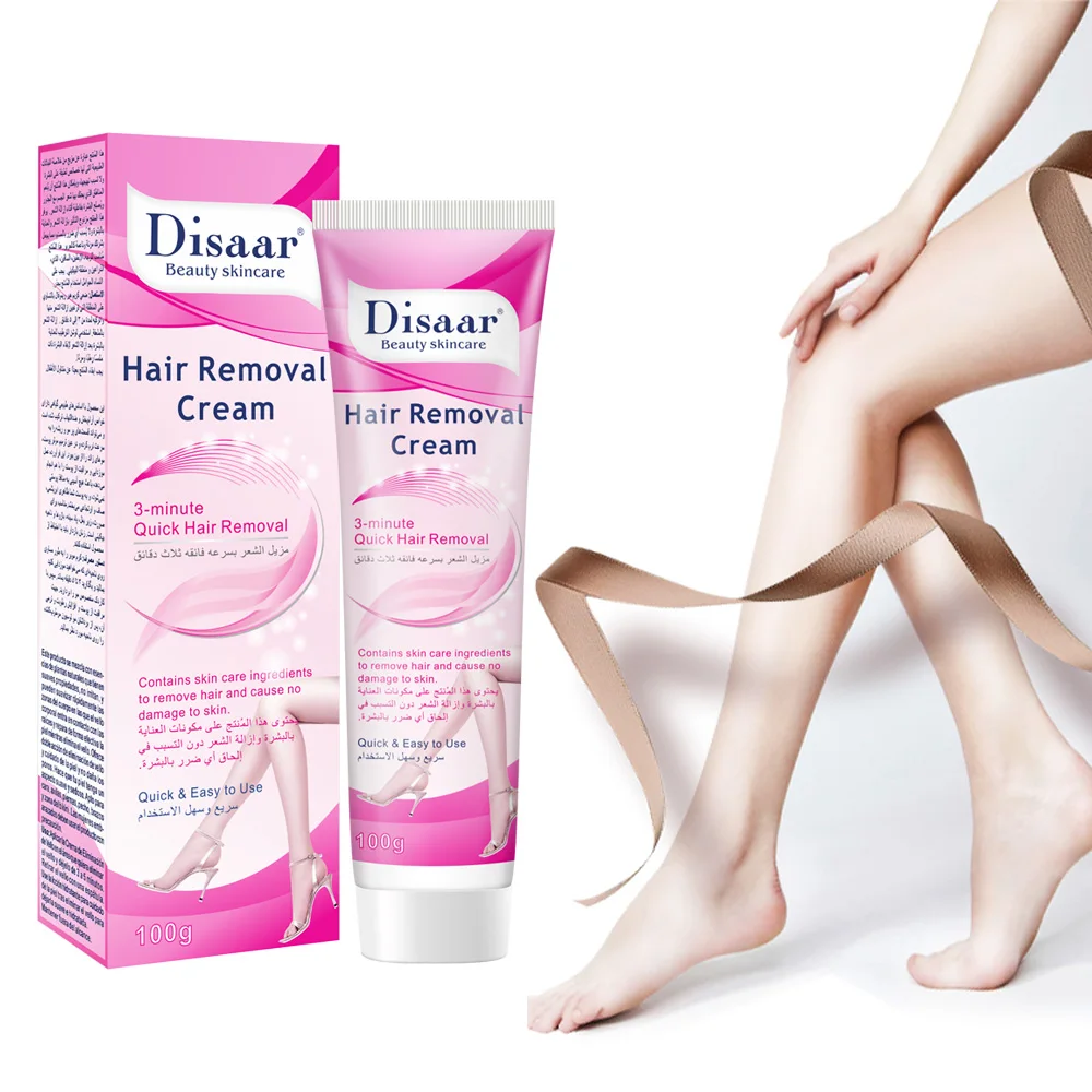 Factory OEM Permanent Home Use Ladies Painless Armpit Hands Face Body Legs Hair Removal Cream for Men Women