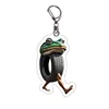 Grenouille de pneu de jambe humaine